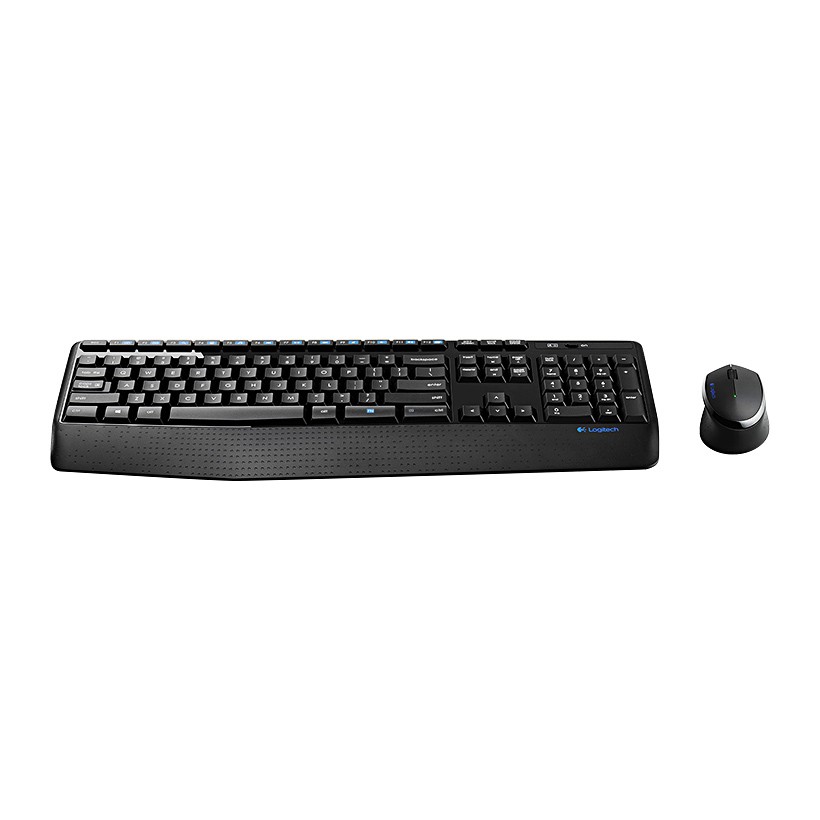 Bộ bàn phím và chuột không dây Logitech MK345 (Đen)