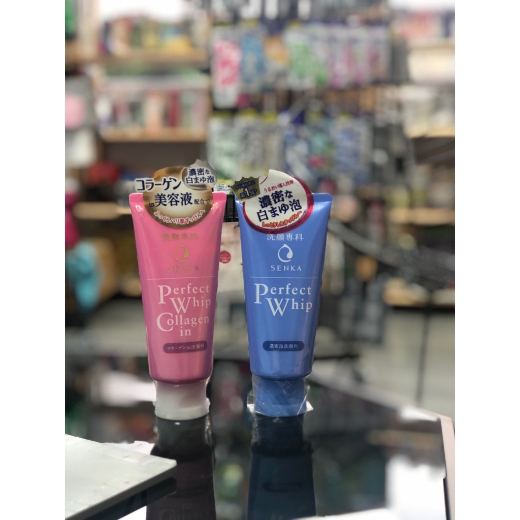 Sữa rửa mặt Senka Perfect Whip Nội Địa Nhật Bản