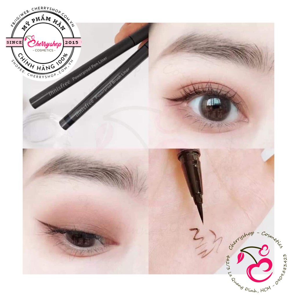 Bút dạ kẻ mắt Powerproof Brush Liner