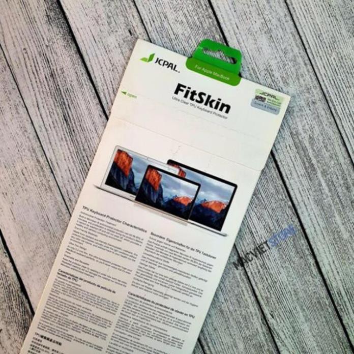 Phủ Phím JCPAL Fitskin Cho Macbook Pro 16" A2141