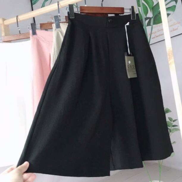 [FASHIONHOT27 giảm 10K ]Quần ống rộng đũi xuông xếp ly siêu Hot_N002
