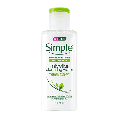 Nước Tẩy Trang Simple Micellar Water 200ml