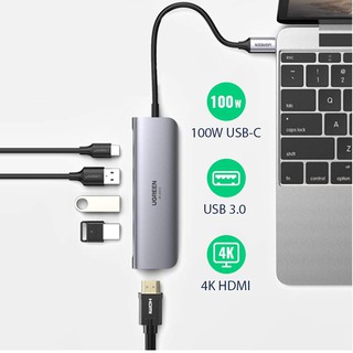 HUB USB TYPE-C 5IN1 UGREEN 70495