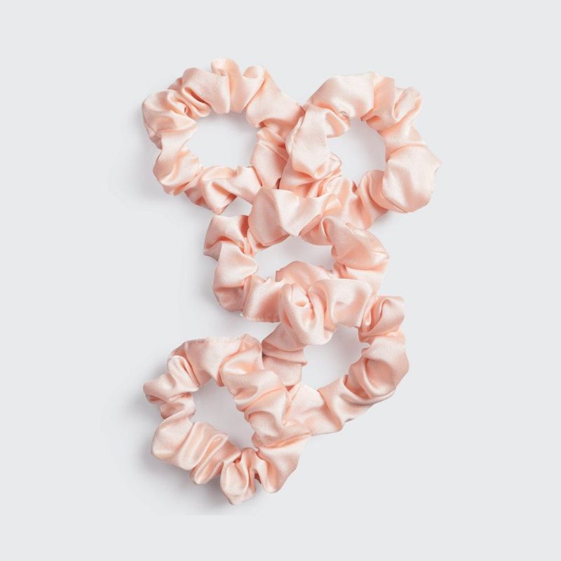 Cột tóc lụa Kitsch Satin Sleep Scrunchie Blush