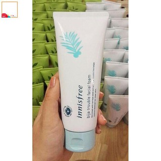 Sữa rửa mặt trị mụn Innisfree Bija anti trouble facial foam..