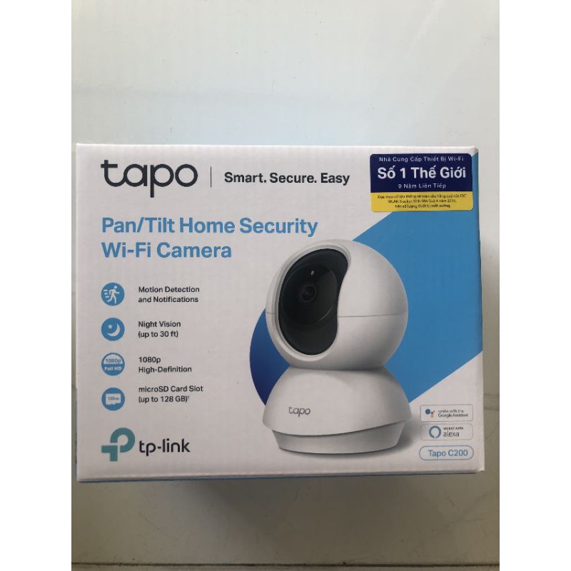 Camera giám sát quay quét IP Wifi TP-Link Tapo C200 Full HD 1080P(Chính Hãng TP-Link Việt Nam) | BigBuy360 - bigbuy360.vn