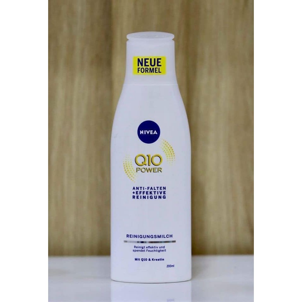 Sữa rửa mặt Nivea Q10 plus Anti-Falten  của Đức {Authentic Germany}