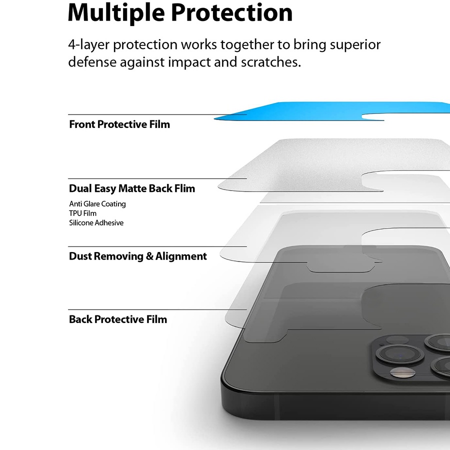 Miếng Dán Bảo Vệ Mặt Sau Điện Thoại iPhone 11 12 13 Pro Max 13 Mini