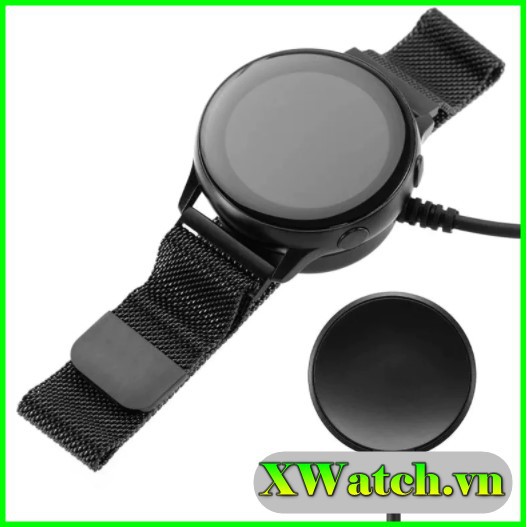 Đế sạc có dây cáp thay thế cho đồng hồ Samsung Galaxy Watch Active R500 / Active 2 / Galaxy Watch 3 41mm / 45mm