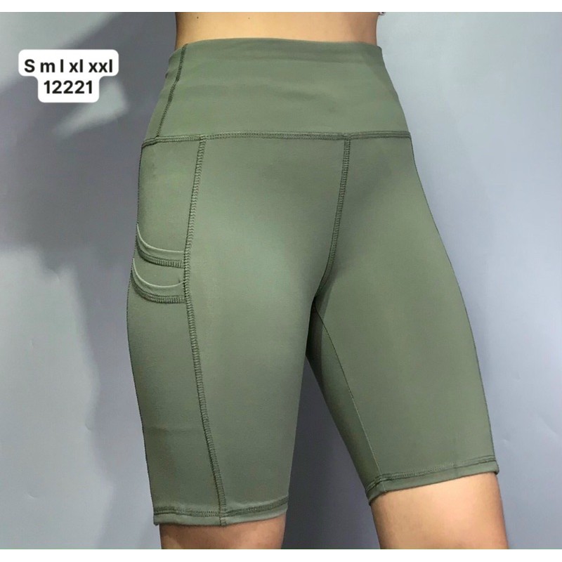 QUẦN ĐÙI LỠ TÚI TẬP GYM/YOGA