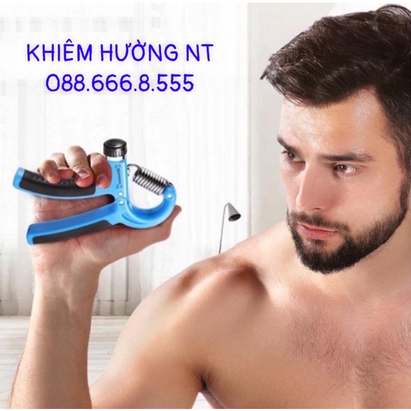 Kìm Bóp Tay Chữ R Có Lò Xo Tăng Chỉnh, Hỗ Trợ Tập Cơ Bàn Tay, Cơ Cẳng Tay, Tập Thể Thao