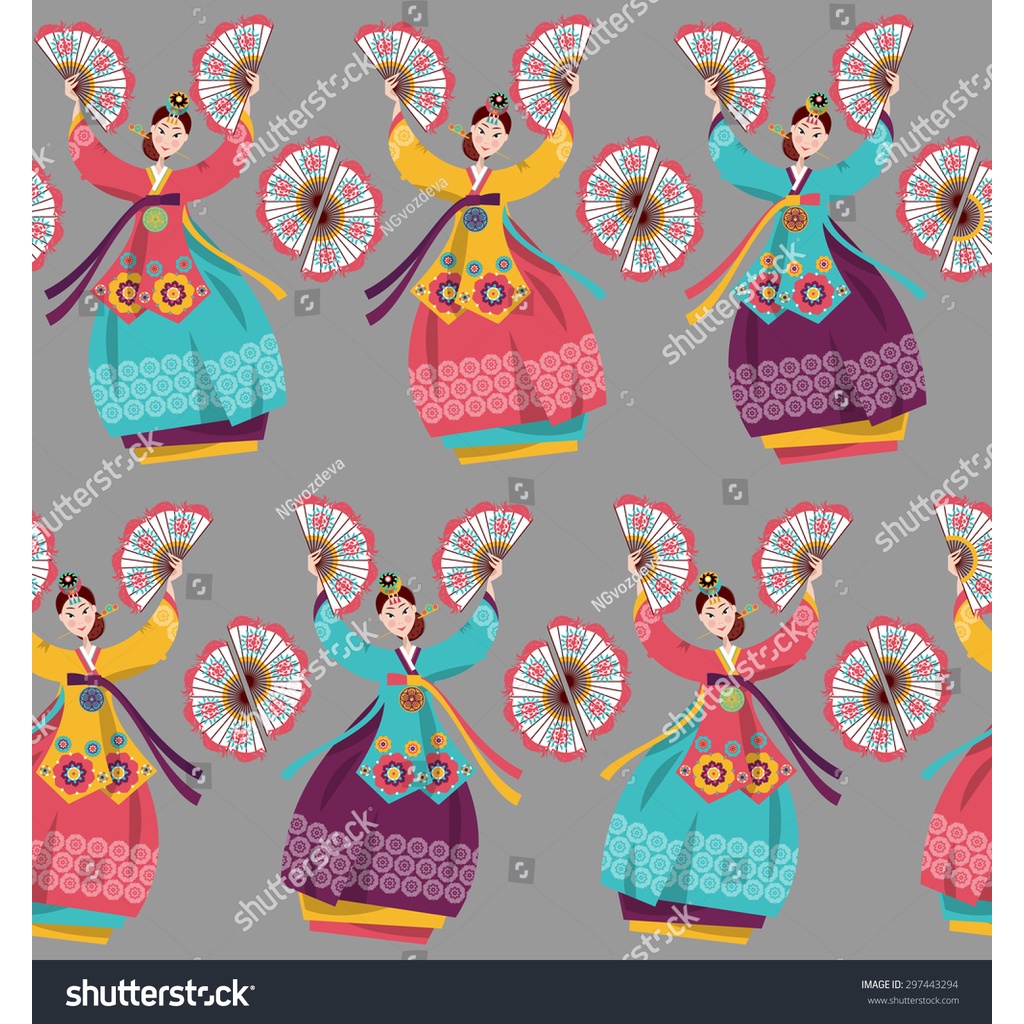 Tranh dán tường Trang Trí Cửa Hàng cao cấp đường phố Hàn Quốc - Korea chống nước, không phai