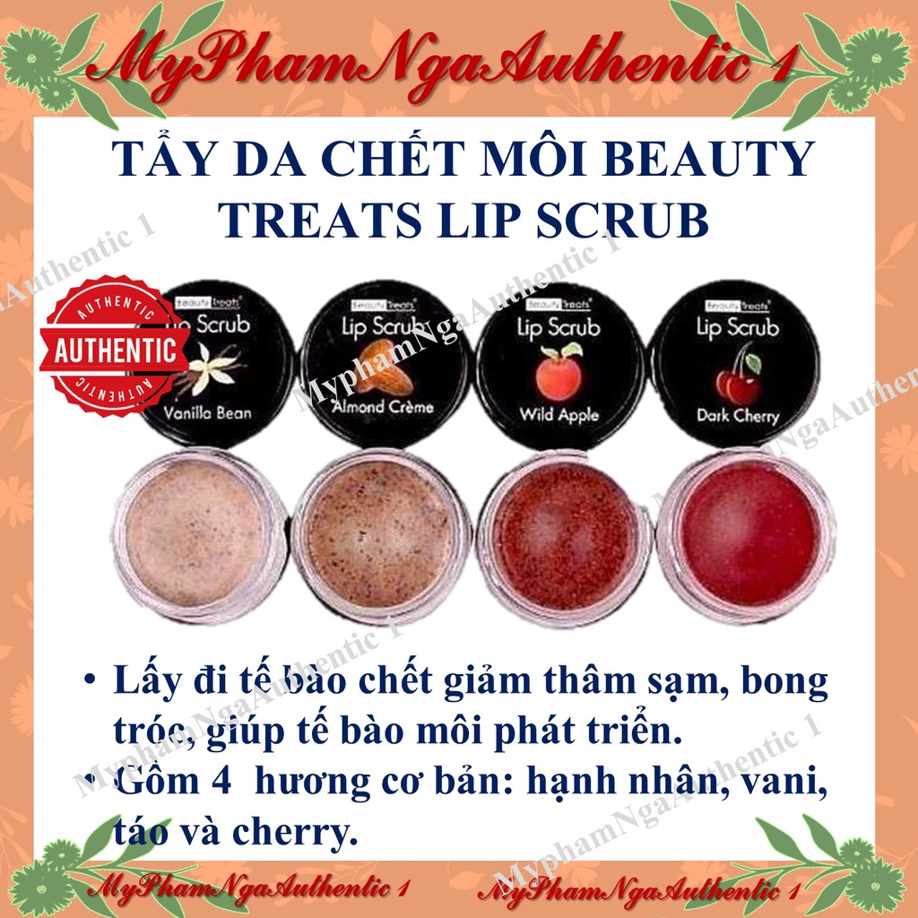 Tẩy da chết môi Beauty Treats