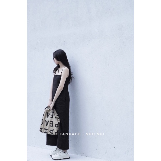 SHU SHI - Đầm 2 Dây Xuông Linen Basic ( ảnh chính chủ của shop ) | BigBuy360 - bigbuy360.vn