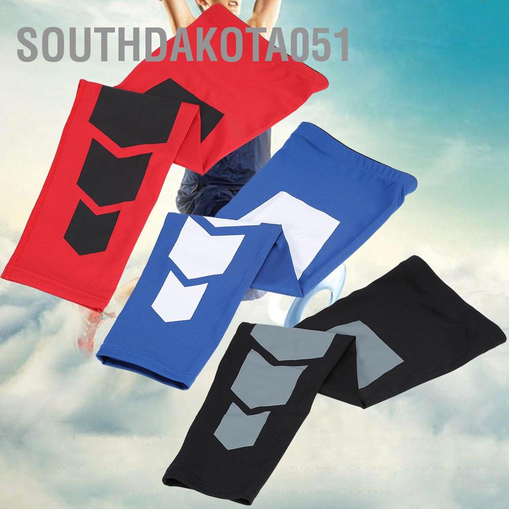 Southdakota051 3 Colors M/L Elastic Anti-slip Long Calf Support Leg Compression Sleeve For Outdoor Sports