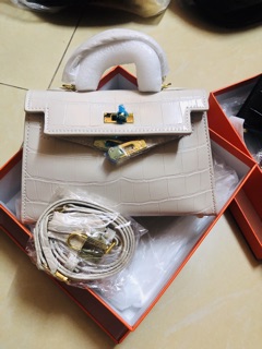 Túi h.m vân rắn fullbox