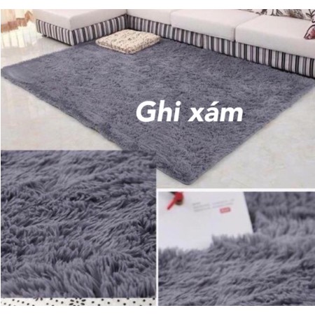 Thảm Lông Dài Trải Phòng Khách Cao Cấp 1m6x2m MÀU TL03