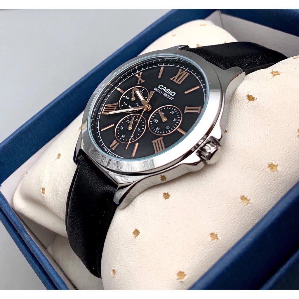 Đồng Hồ Casio Nam Dây Da MTP-V300L-1A2UDF Chính Hãng | BigBuy360 - bigbuy360.vn