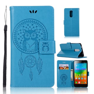 Bao da nắp gập thời trang cho Lenovo K6 Note