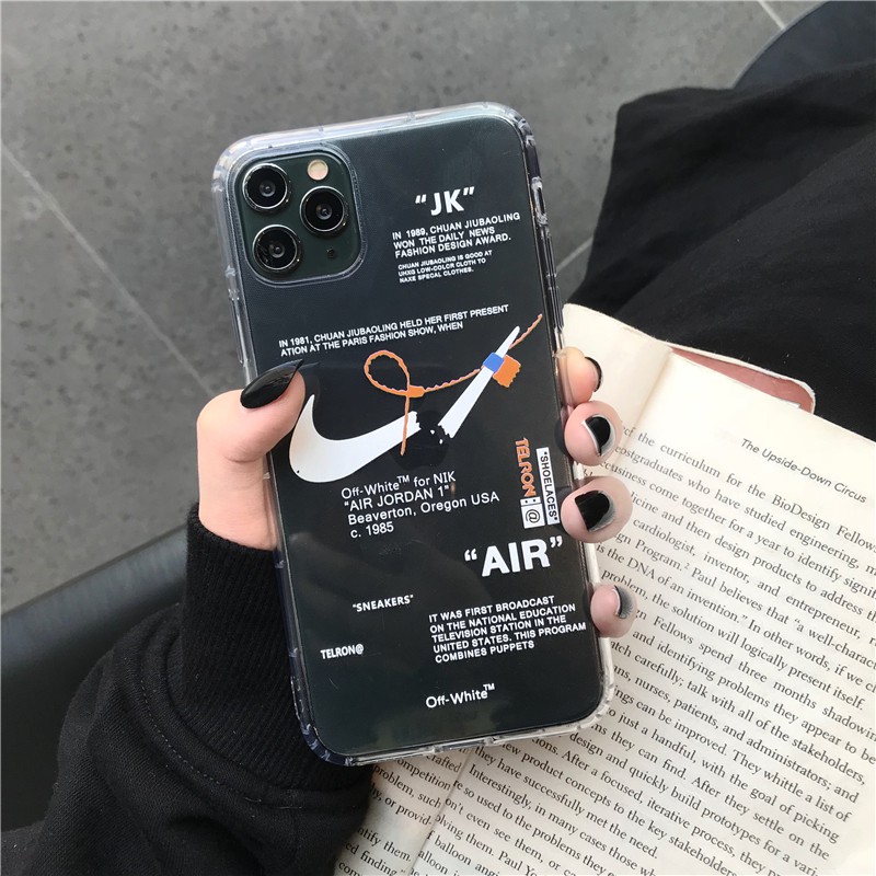 AIR off-white label high quality Phone Case iPhone 11 X 6 6s 7 8 Plus Xs Max Xr fashion Soft Cover