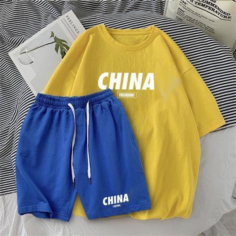 Bộ Đồ Thể Thao Ngắn Tay Thời Trang Mùa Hè Dành Cho Nam