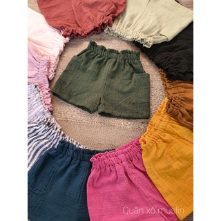 set 10 quần xô muslin