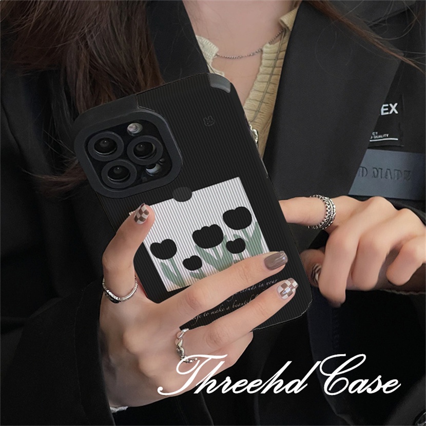 Ốp Điện Thoại Mềm Chống Sốc Họa Tiết Hoa Đơn Giản Cho iPhone 13 12 11 Pro Max X XR Xs SE 2020 8 7 6 6s Plus