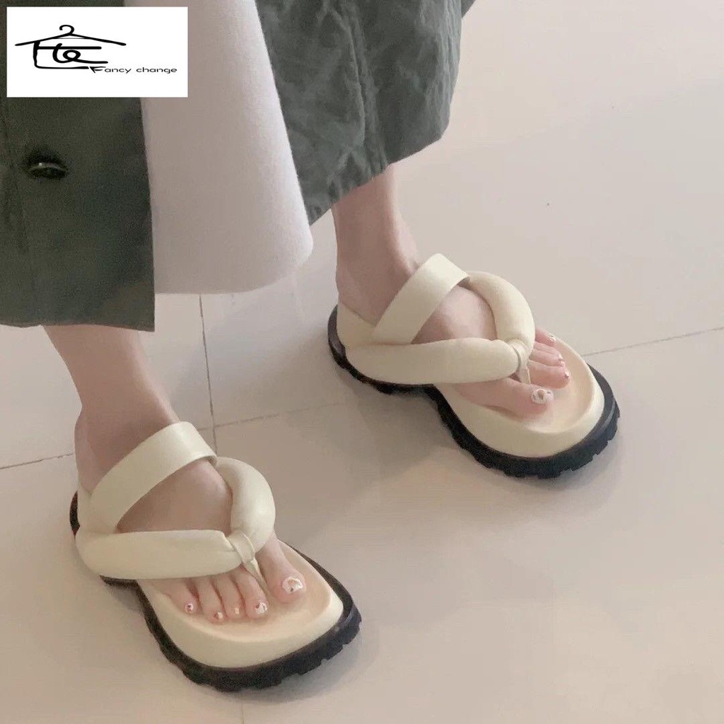 Dép Xỏ Ngón Đế Dày Thời Trang Dành Cho Nữ