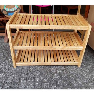 🔥MIỄN SHIP🔥 Kệ Giày Giá Dép Kệ Giày Dép Bằng Gỗ 3 Tầng Đủ Kích Thước