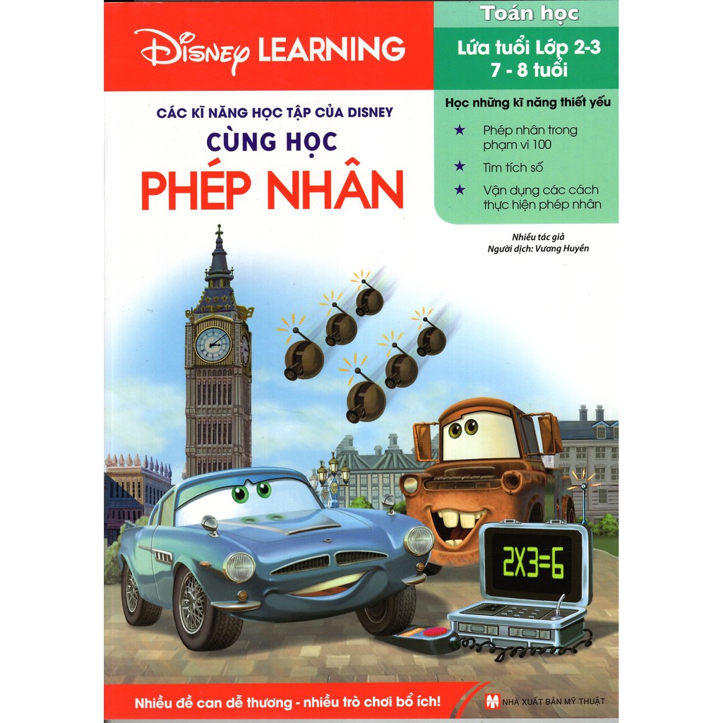 Sách - Disney Learning - Cùng Học Phép Nhân | BigBuy360 - bigbuy360.vn