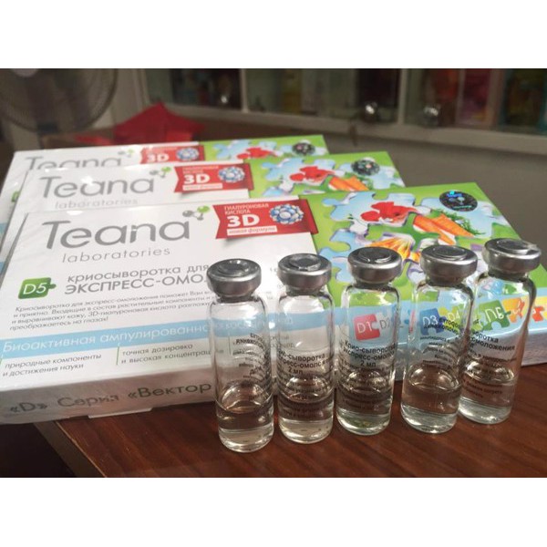 Serum Collagen Teana D5 chống lão hóa, xóa nếp nhăn và trẻ hóa làn da thần tốc