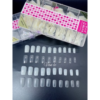 Móng úp phom vuông jieliya hộp 500 móng