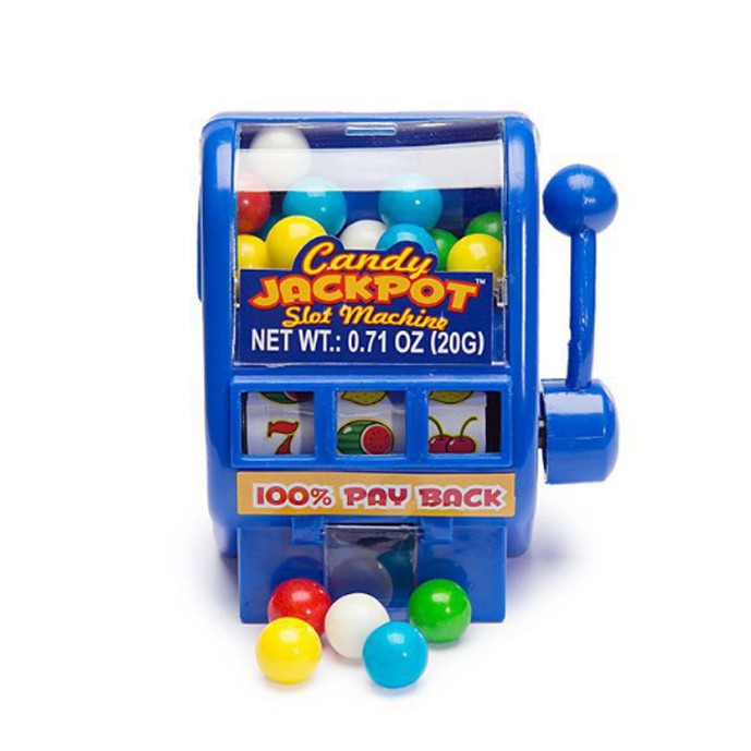 [Sale] Máy bắn kẹo Candy JackPot Mỹ nhiều màu
