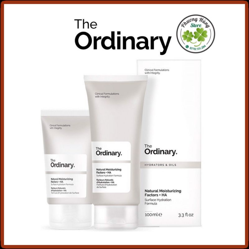 Kem dưỡng ẩm The Ordinary Natural Moisturizing Factors + HA