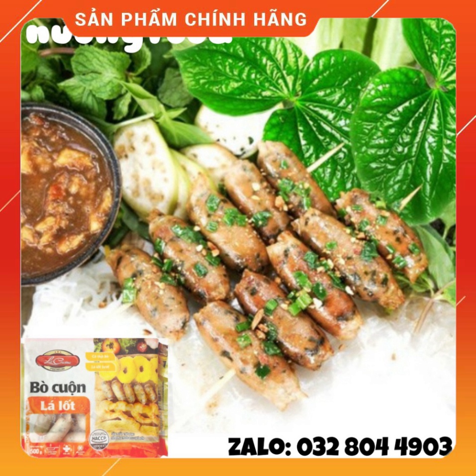 [Q7] Bò lá lốt lacusina hộp 500g - nuongfood