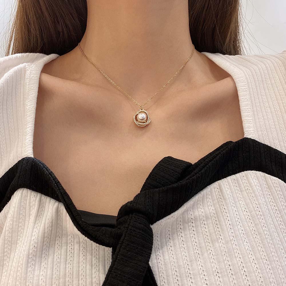 AROMA Vòng cổ Mặt Rỗng Thời Trang Cá Tính Cho Nữ