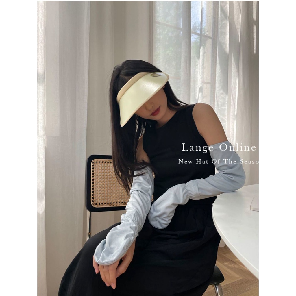 【Vận chuyển nhanh】 Găng tay chống nắng chất lượng cao cộng với kích thước Găng tay chống nắng của phụ nữ Nhật Bản để bảo vệ cánh tay khi lái xe hoặc làm việc ngoài trời Chống tia cực tím Chống nắng Chất liệu vải siêu co giãn mát mẻ