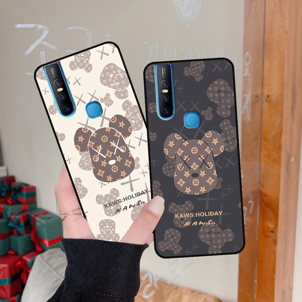 Ốp Vivo V15 / V15 Pro in hình họa tiết Mountain, Be@rbrick dễ thương (T13 - T18)