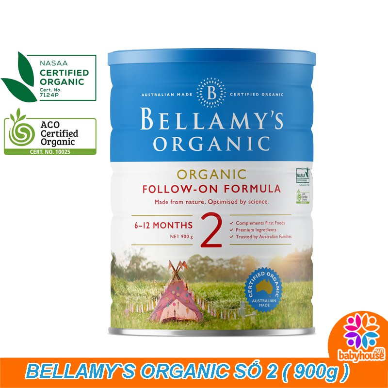  Sữa Bellamy s Organic hữu cơ số 3 900g