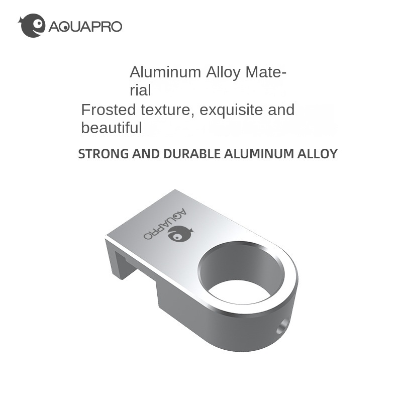 Kẹp Cố Định Ống Dẫn Nước Bể Cá Mini Bằng Hợp Kim Nhôm