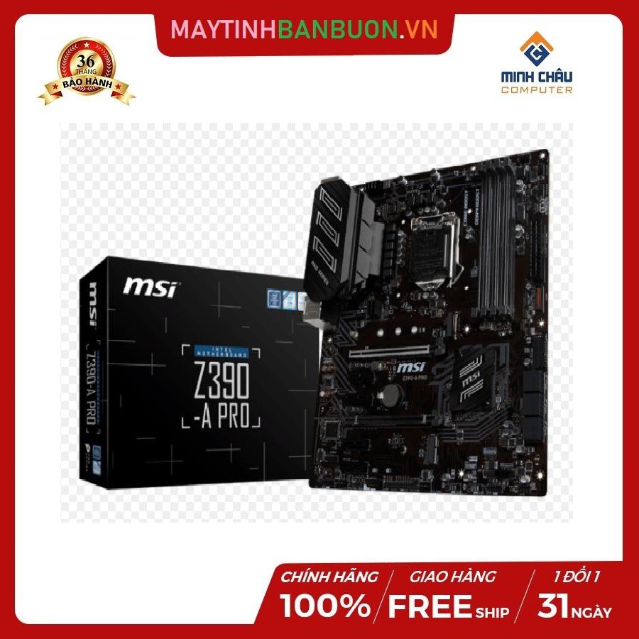 Bo mạch chủ - Mainboard MSI Z490-A Pro