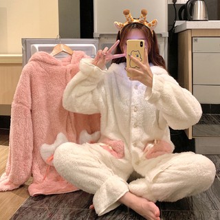 Bồ đồ ngủ lông thú tai dài siêu cute