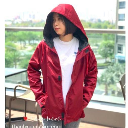 Áo gió 2 lớp nam nữ chống nước size châu á,khoác dù vải GORE TEX 👌 ˇ