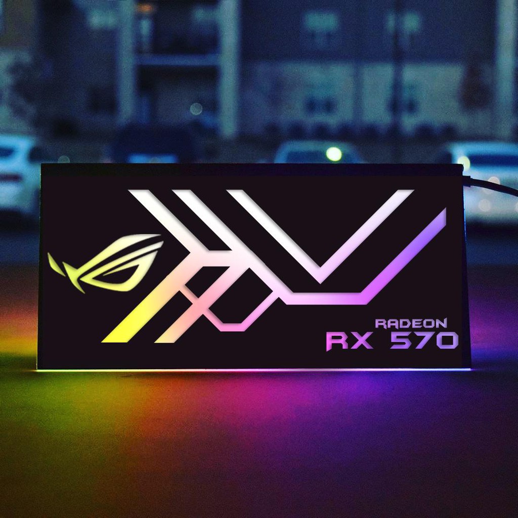 RGB ASUS VGA Backplate