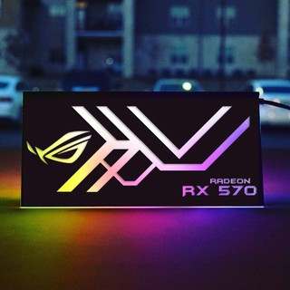 RGB ASUS VGA Backplate  (Tấm che card màn hình led RGB)