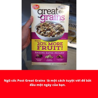 Ngũ cốc Post Great Grains 396g