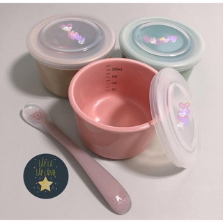 Chén sứ có nắp Bluemama #madeinKorea