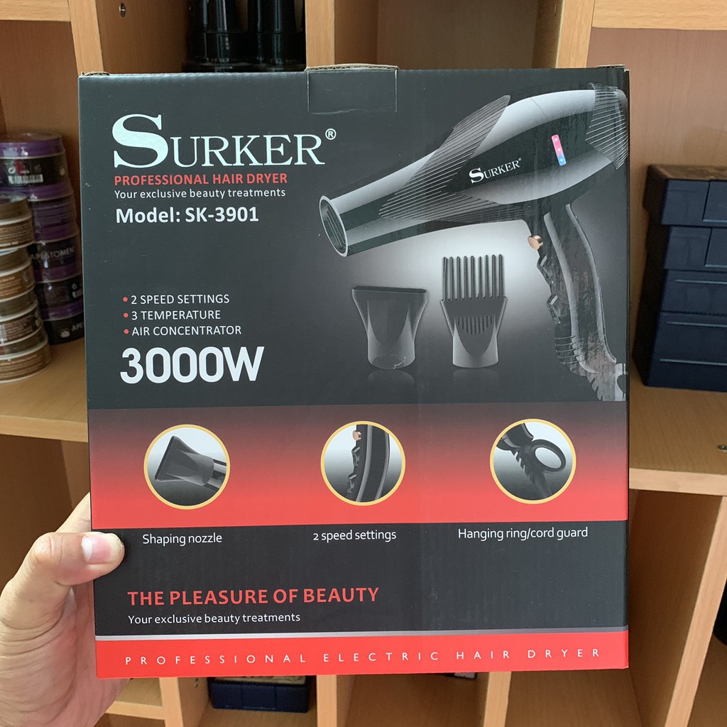 Máy sấy tóc Suker 3000w SK-3910 "