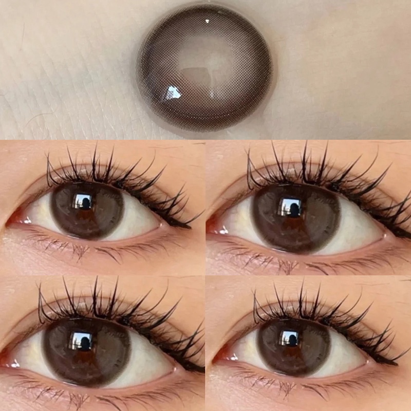 1 Cặp Kính Áp Tròng Nhiều Màu Sắc 14.5MM lens mắt lens xám lens xanh