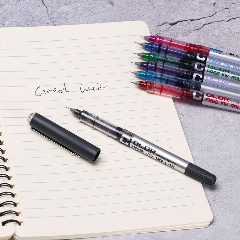 LEILY High Quality Ballpoint Pen Colorful Fine Nib Gel Pen New School Office Stationery Student Supplies Painting Tools Big Ink Capacity/Multicolor